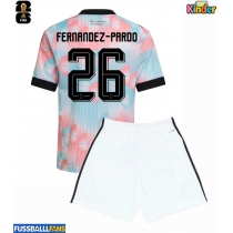 Belgien Matias Fernandez-Pardo #26 Auswärts Trikotsatz Kinder WM 2026 Kurzarm (+ Kurze Hosen)